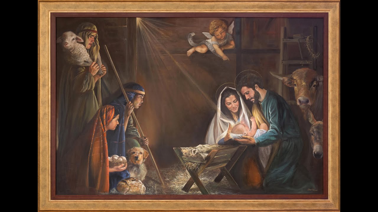 Tercer misterio gozoso: El Nacimiento de Jesús en Belén