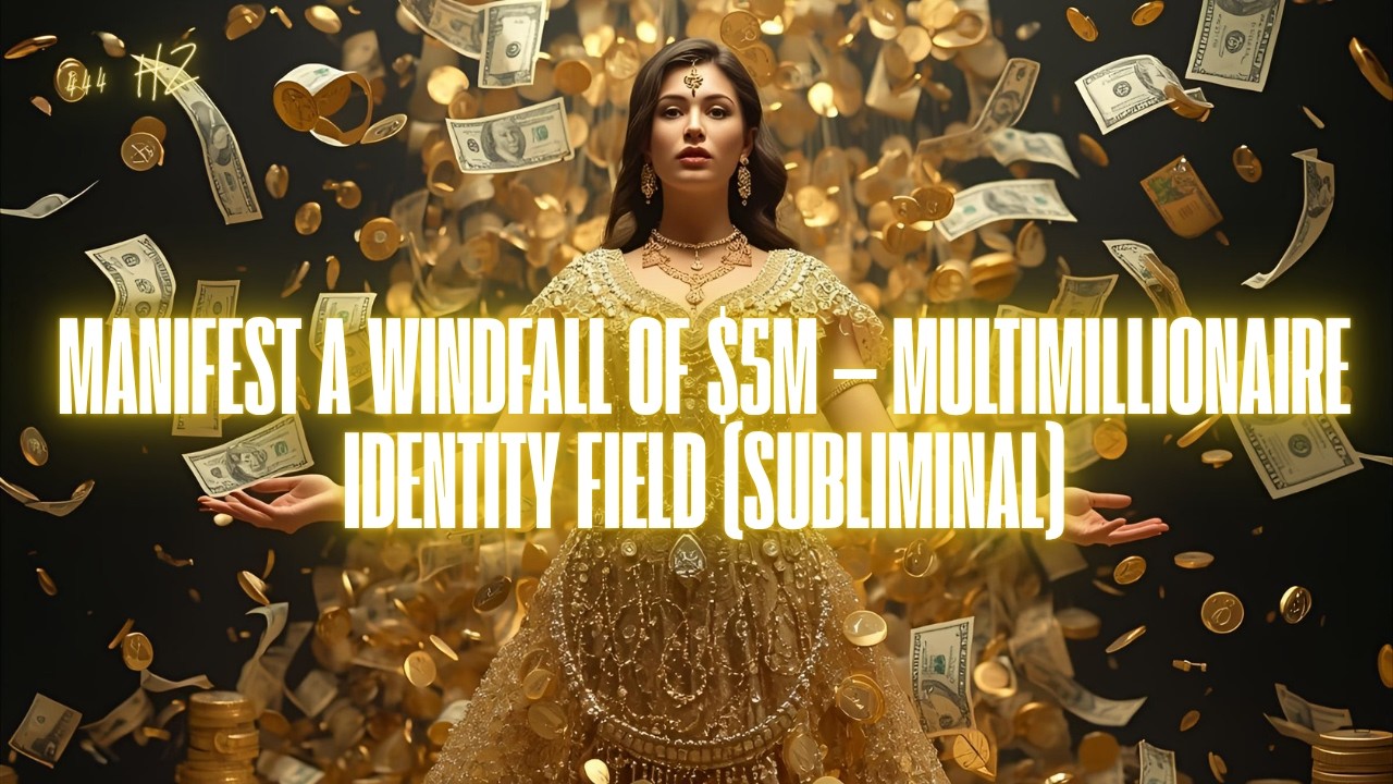 MANIFEST A WINDFALL OF $5M — MULTIMILLIONAIRE IDENTITY FIELD (SUBLIMINAL)