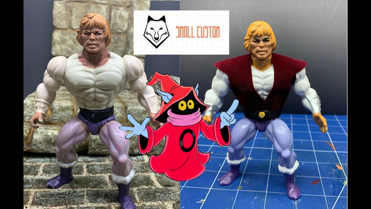 Masters of the Universe Vintage Restoration Adam  Restauracion completa Principe Adam.