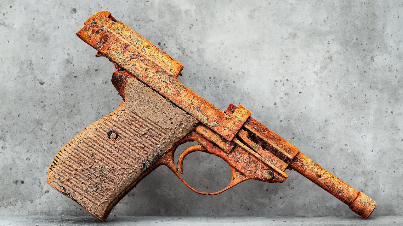 Walther P38 1941 | Old Pistol Restoration