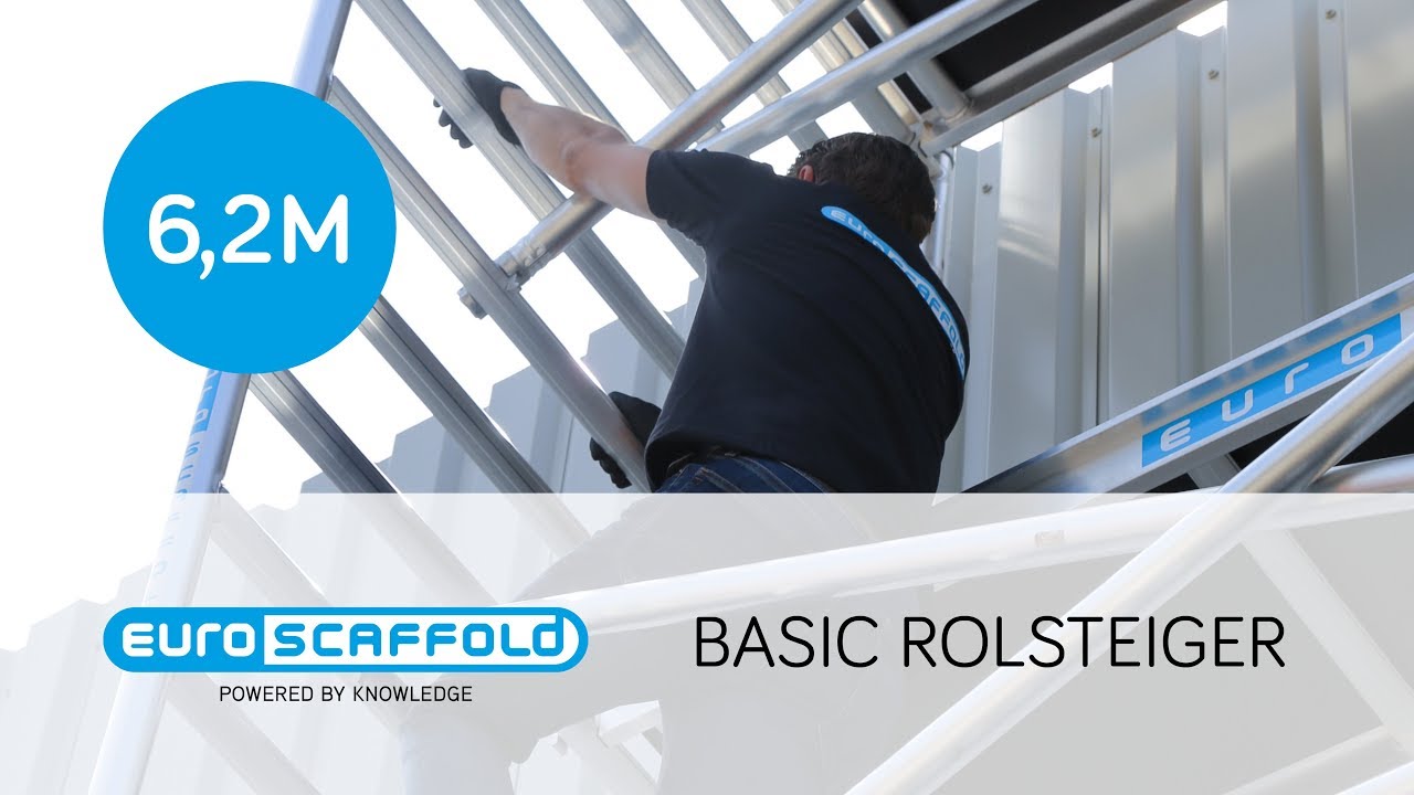 Euroscaffold BASIC Rolsteiger 6,2 M werkhoogte