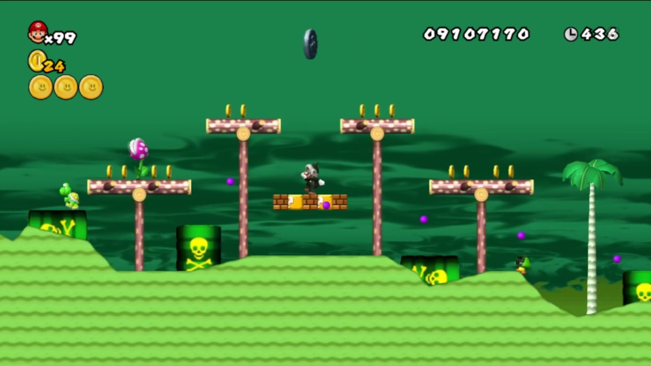 [CANCELLED] Newer Super Mario Lost Land Preview - Custom Piranha Plant