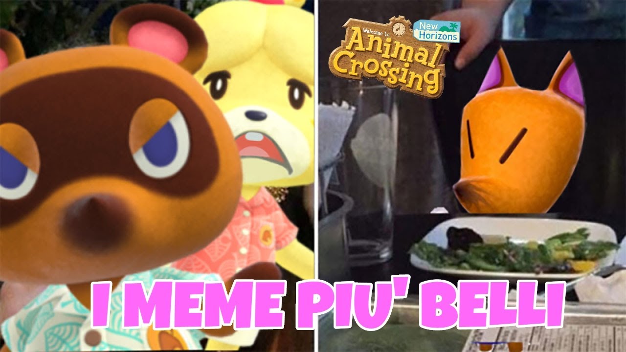 REACTION AI MEME PIU' BELLI  DI ANIMAL CROSSING NEW HORIZONS 😂