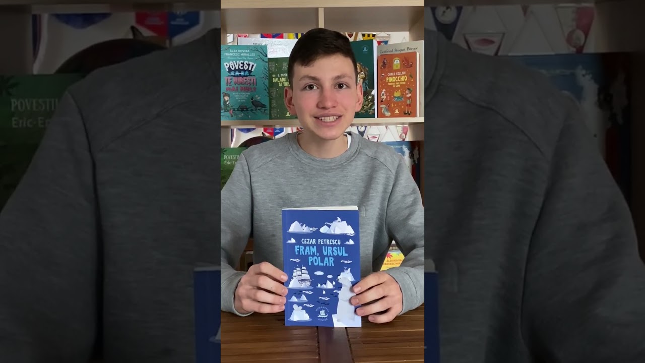 📚 #CiteștecuMihnea ✍️ „Fram, ursul polar” de Cezar Petrescu