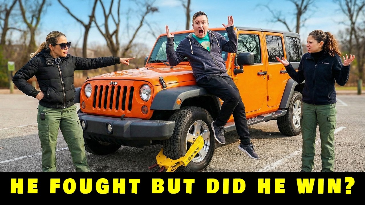 This Man’s Car Got BOOTED for Unpaid Parking Tickets (He Lost It)