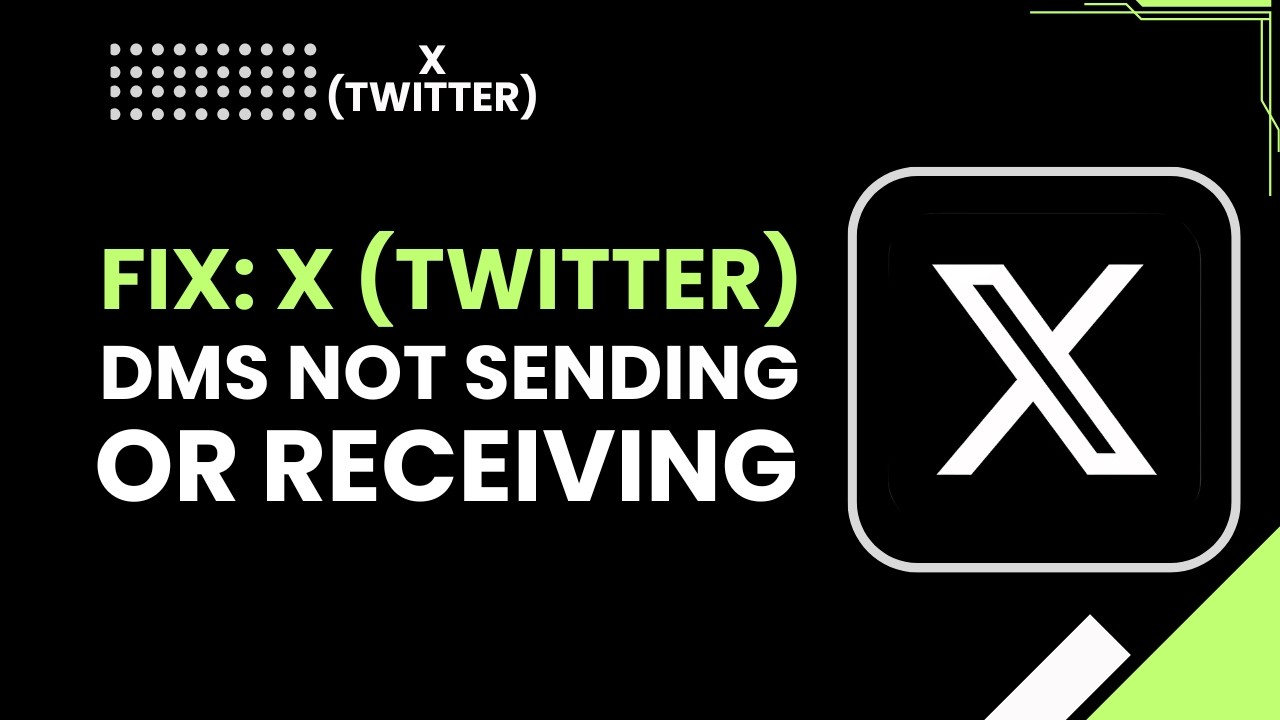 Исправлена ​​ошибка, из-за которой личные сообщения в Twitter не отправлялись или не получались.