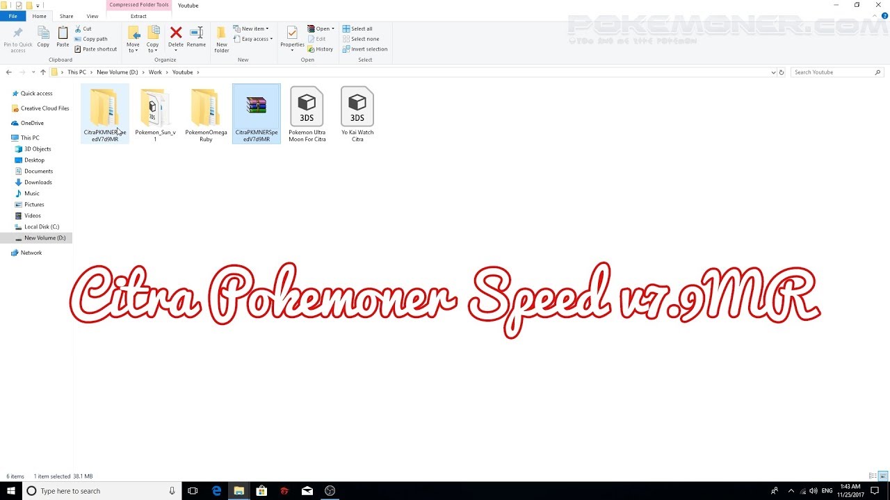 Citra Pokemoner Speed v7.9MR - Testing Video