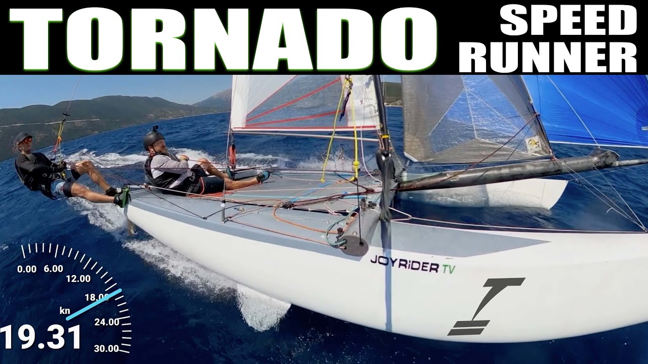 How far in 7 Minutes? TORNADO catamaran