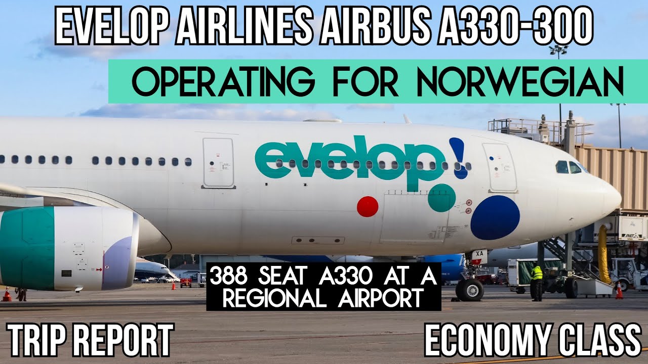 [TRIP REPORT] Evelop Airbus A330-300 (for Norwegian) (ECONOMY) Newburgh (SWF) - Dublin (DUB)