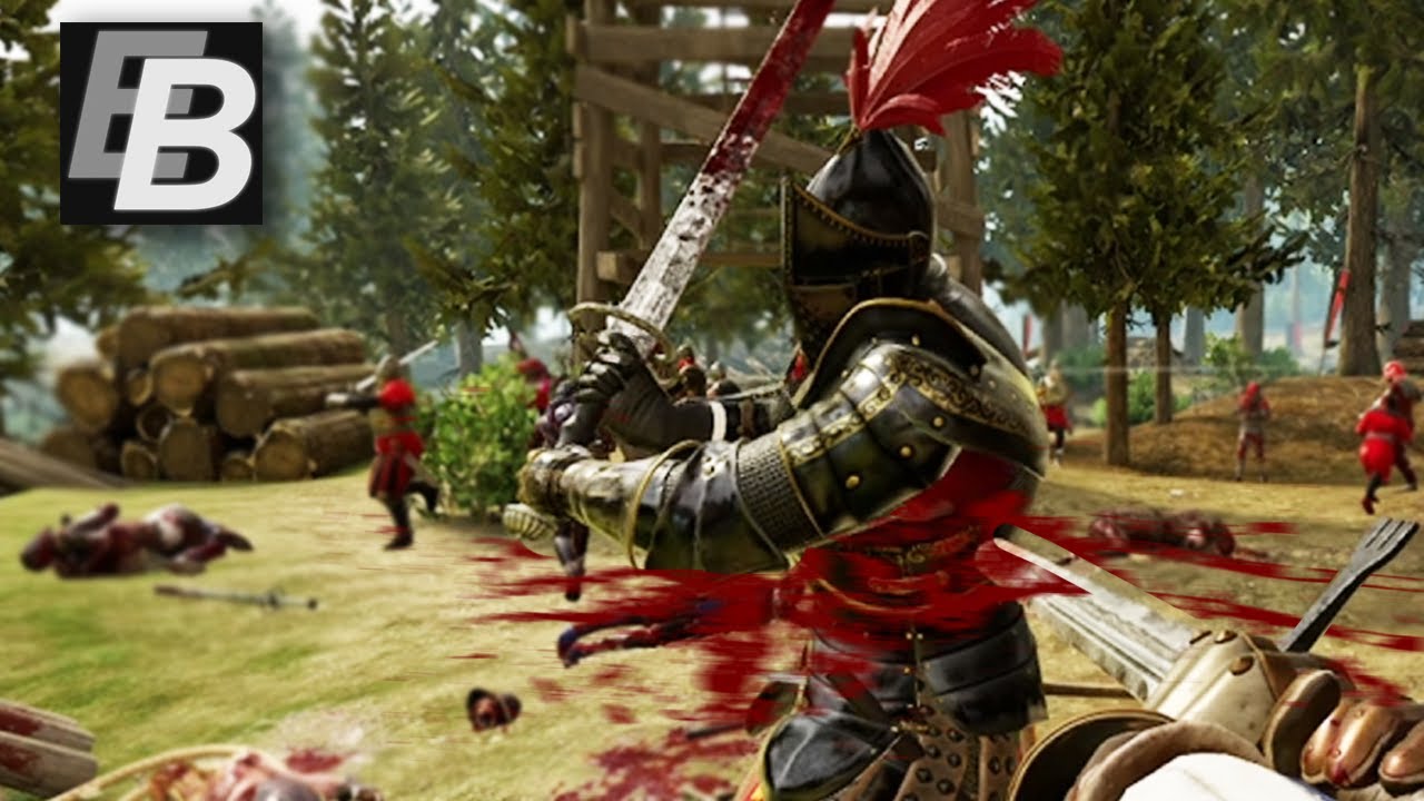 Игровой процесс Mordhau Longsword — расслабление, комментарии по всему матчу