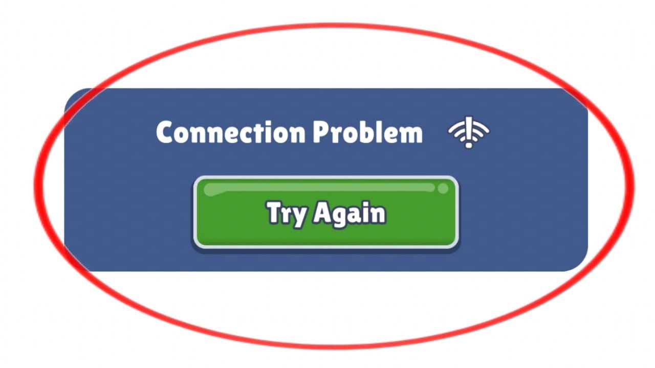 Subway Surf Fix Connection Problem And Try Again