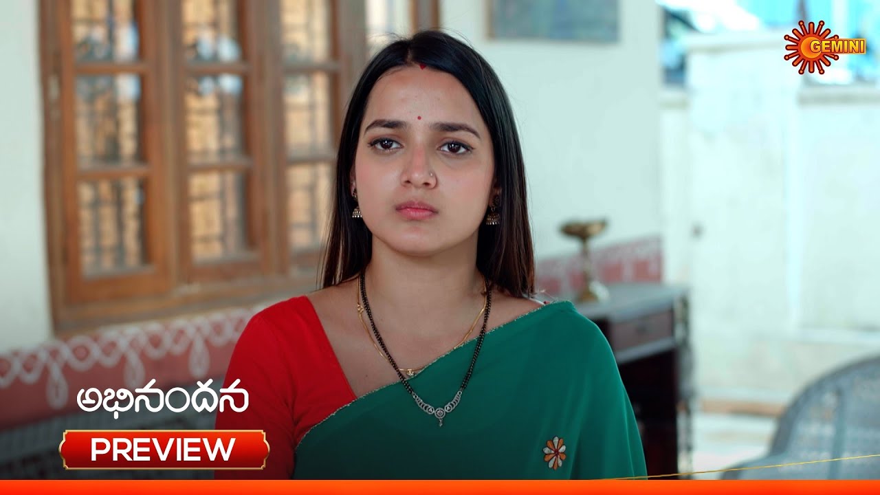 Abhinandana - Preview of the day | Watch full EP only on Sun NXT | 10 Mar 2026 | Gemini TV