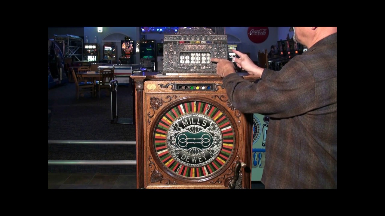 Mills Two Bits Dewey Slot Machine - Mechanism Operation and Adjustments
