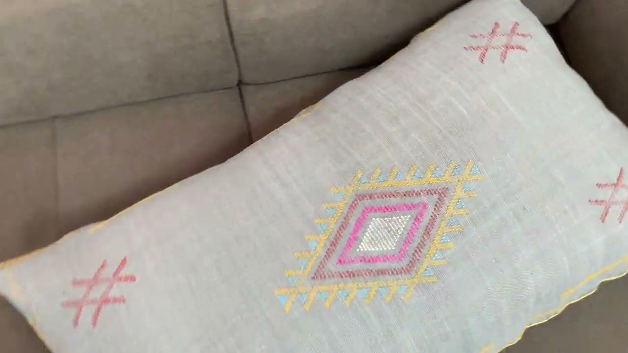 Kechart - Large Moroccan pillows covers, Moroccan decor Pillow, Handmade sabra pillow, berber pillow