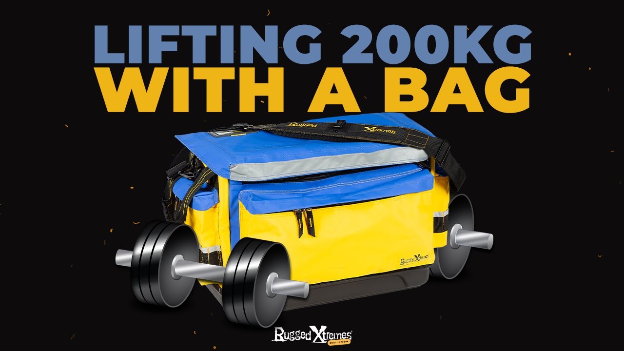 LIFTING 200KG WITH THE PROFESSIONAL TOOL BAG!
