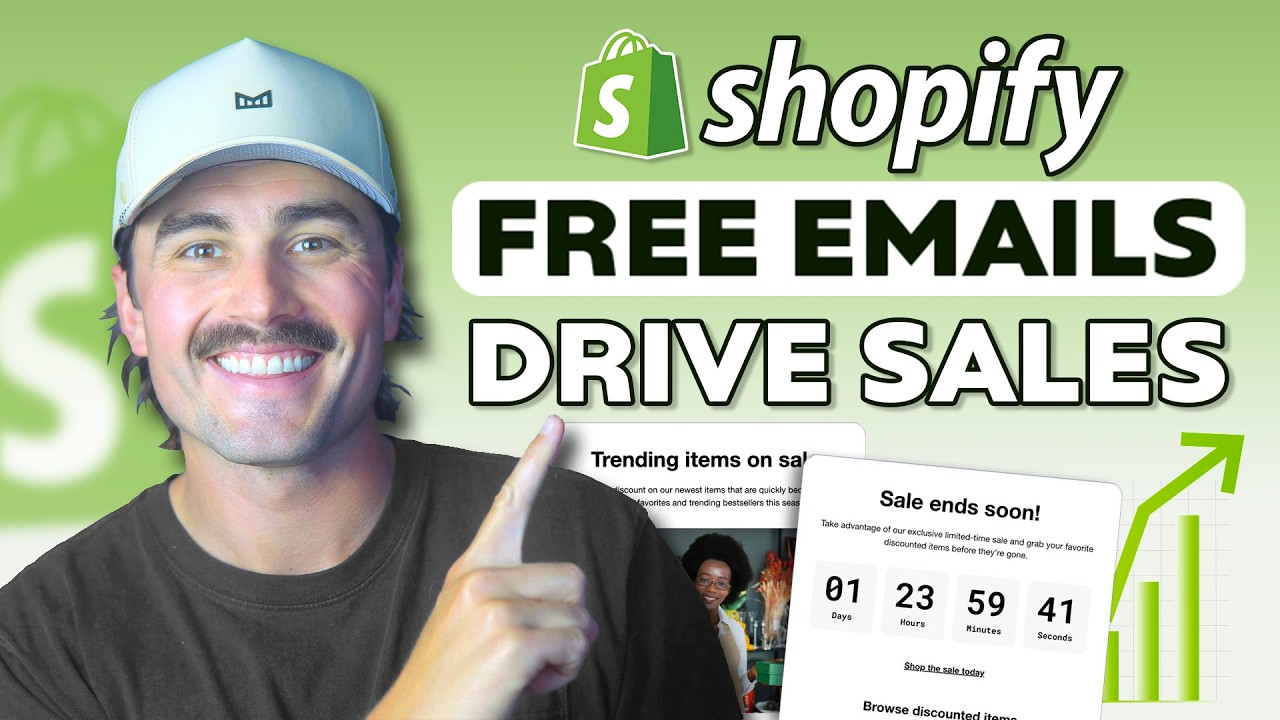 Туториал по email-маркетингу в Shopify: настройка бесплатных рассылок для роста продаж