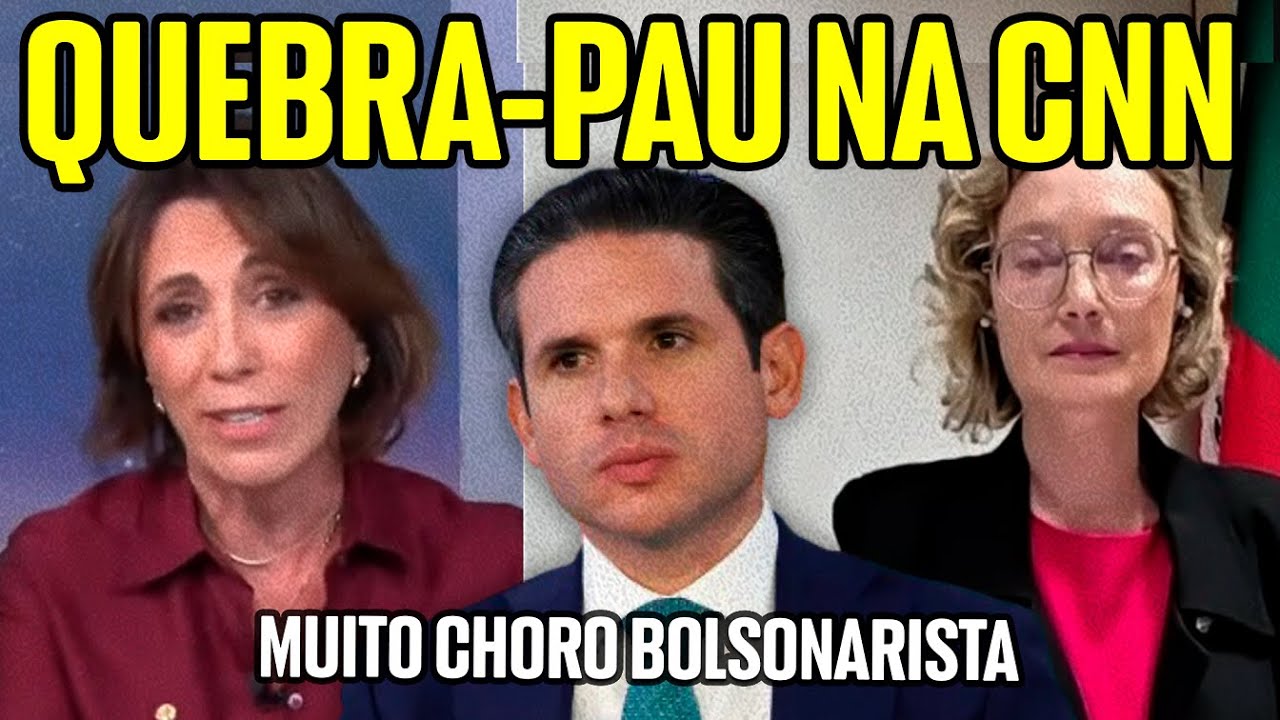 LAPADA É POUCO NA CNN: BOLSONARISTA TENTA LACRAR NA CNN E ACABA VIRANDO AULA PRÁTICA DE HUMILHAÇÃO!