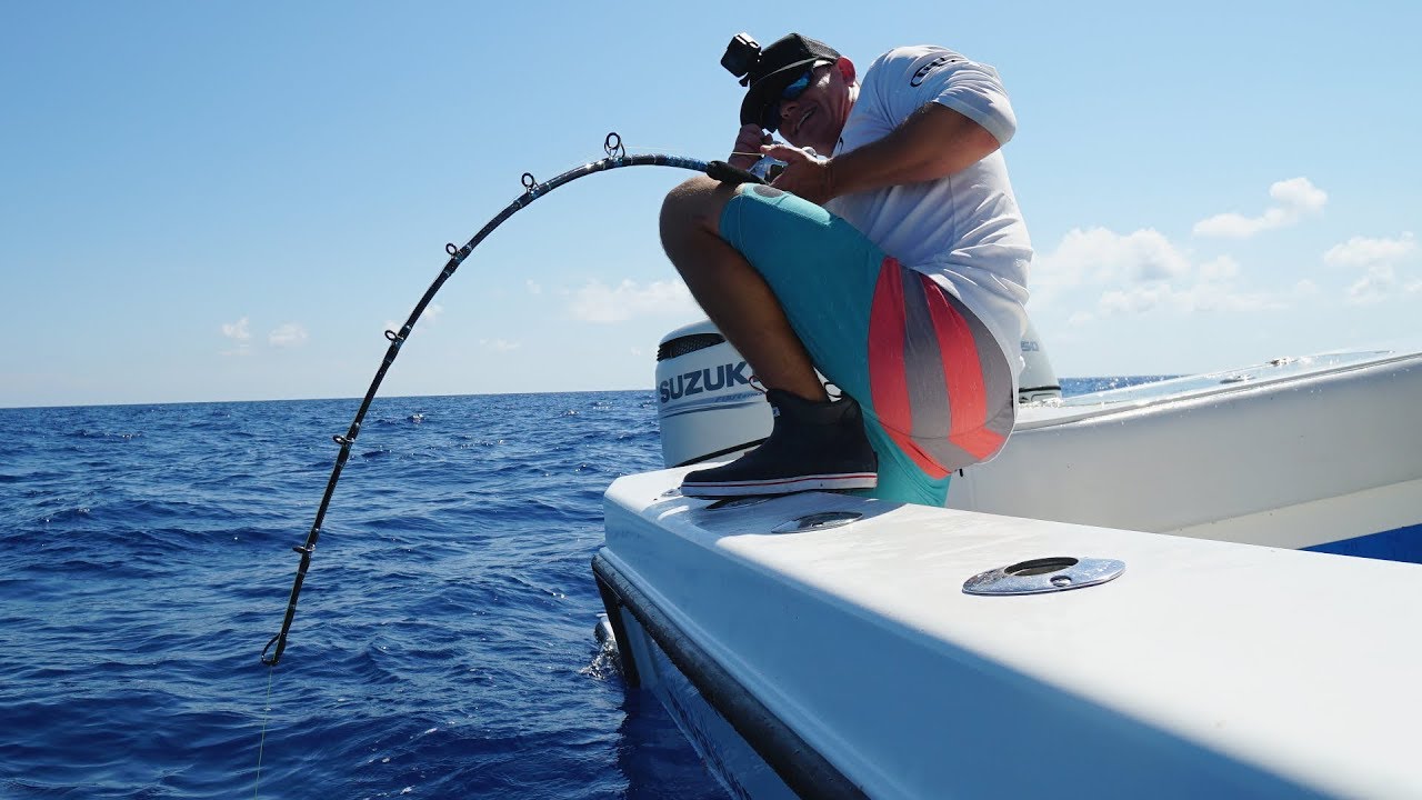 MAN Vs. Deep Sea GIANTS... Amberjack Fishing -( Key West, Florida)