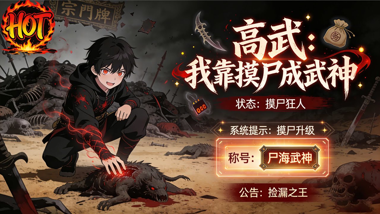 ✨【强推】《高武：我靠摸尸成武神》1--92集江坤穿越到高武世界，但却陷入诡异噩梦，武道境界，一直无法寸进，好在觉醒摸尸系统#穿越 #末世 #异能 ##动态漫画# 漫野推文