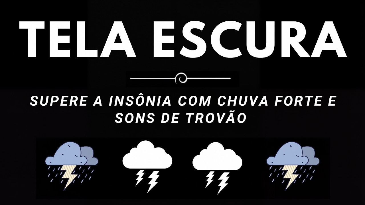 Durma Imediatamente em Menos de 3 Minutos com Chuva Forte e Trovoadas na Barraca de Metal