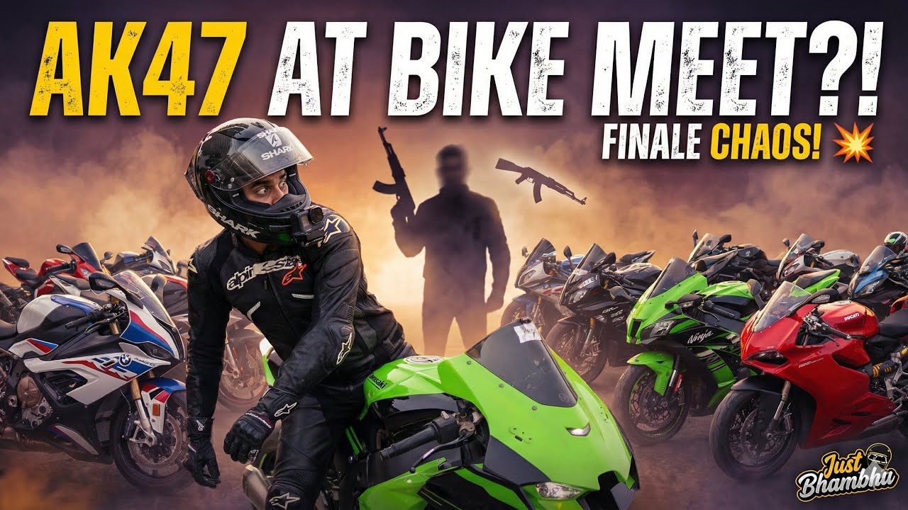 Superbike Meet pe AK47 kon le Aaya ? 🔫🧨|| Boys are Active Again - Finale