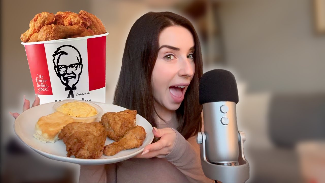 ASMR KFC Mukbang 🍗