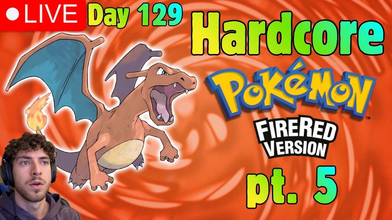 Hardcore Pokemon Fire Red Nuzlocke🔥 part 5! 4/8 Badges