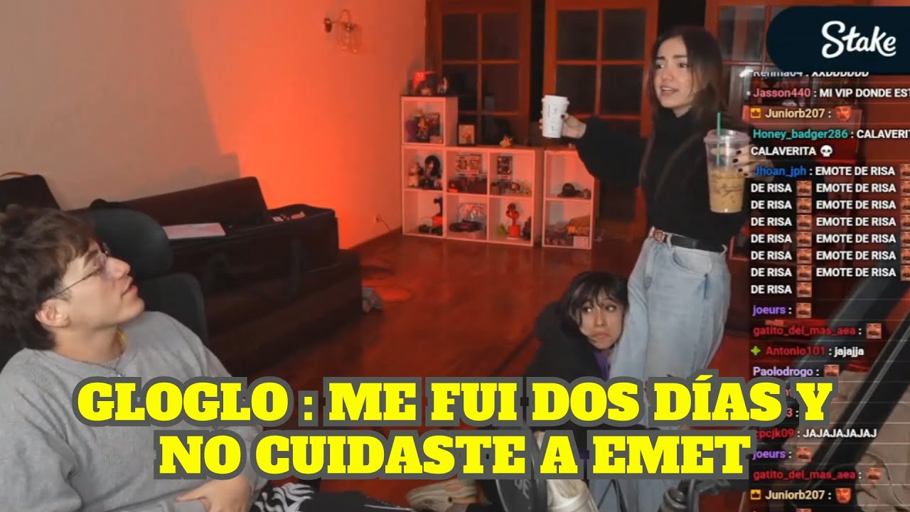 GLOGLO LE RECRIMINA A MARYBLOG PORQUE NO CUIDÓ A EMETSUKI EN SU AUSENCIA