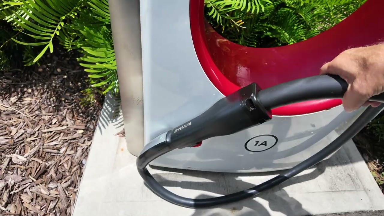 Chevy Blazer EV RS AWD charging with EVBase 5 ft Extension adapter cable