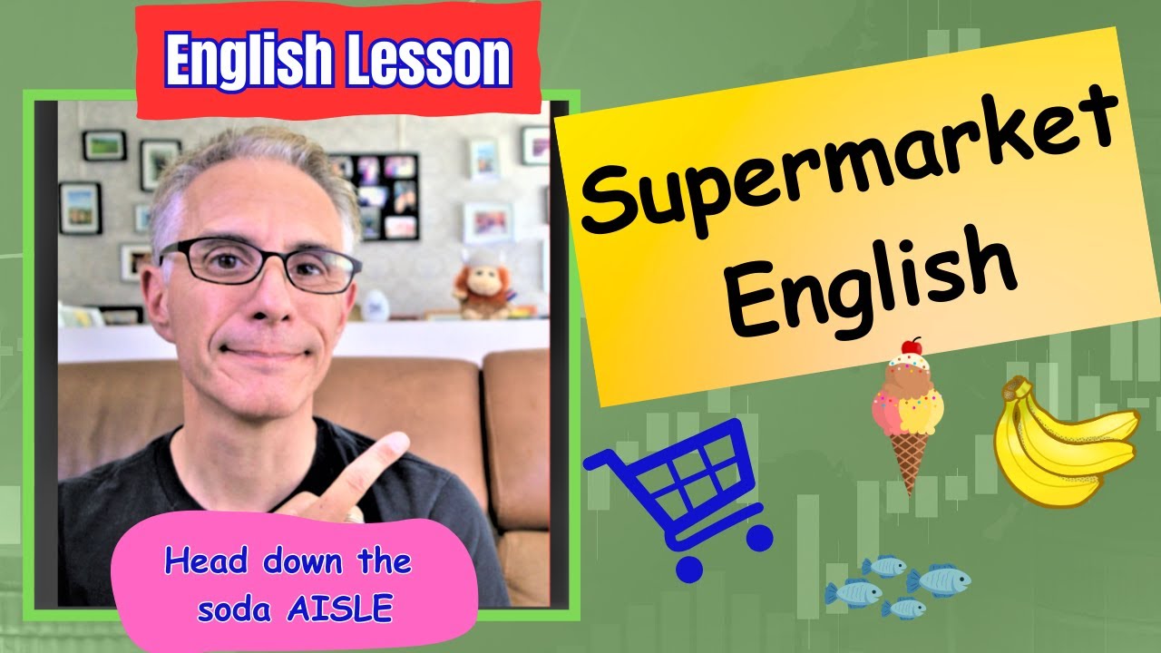 Supermarket English #englishlesson #englishvocabulary #englishconversation