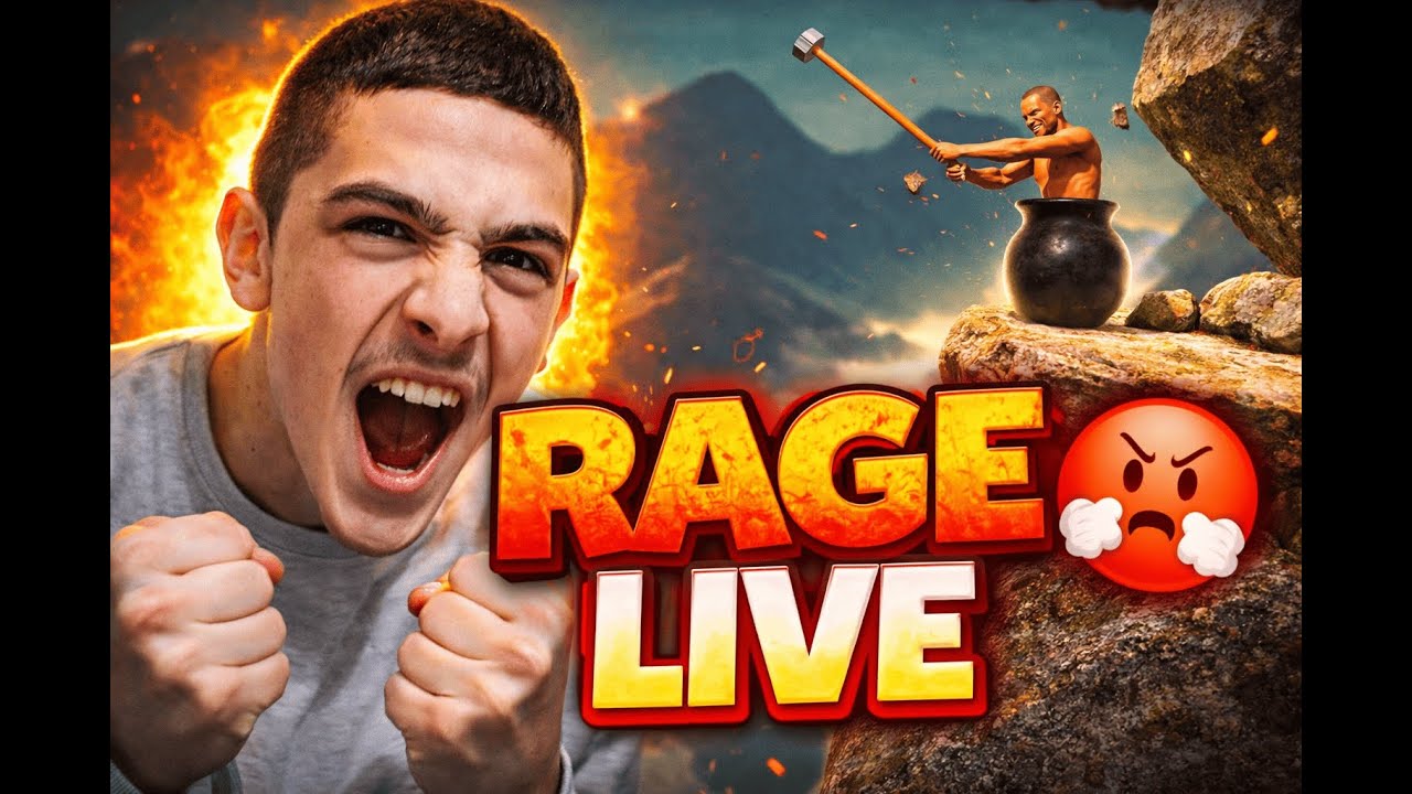 Getting Over It LIVE 😤 | Treći pokušaj… još nisam odustao