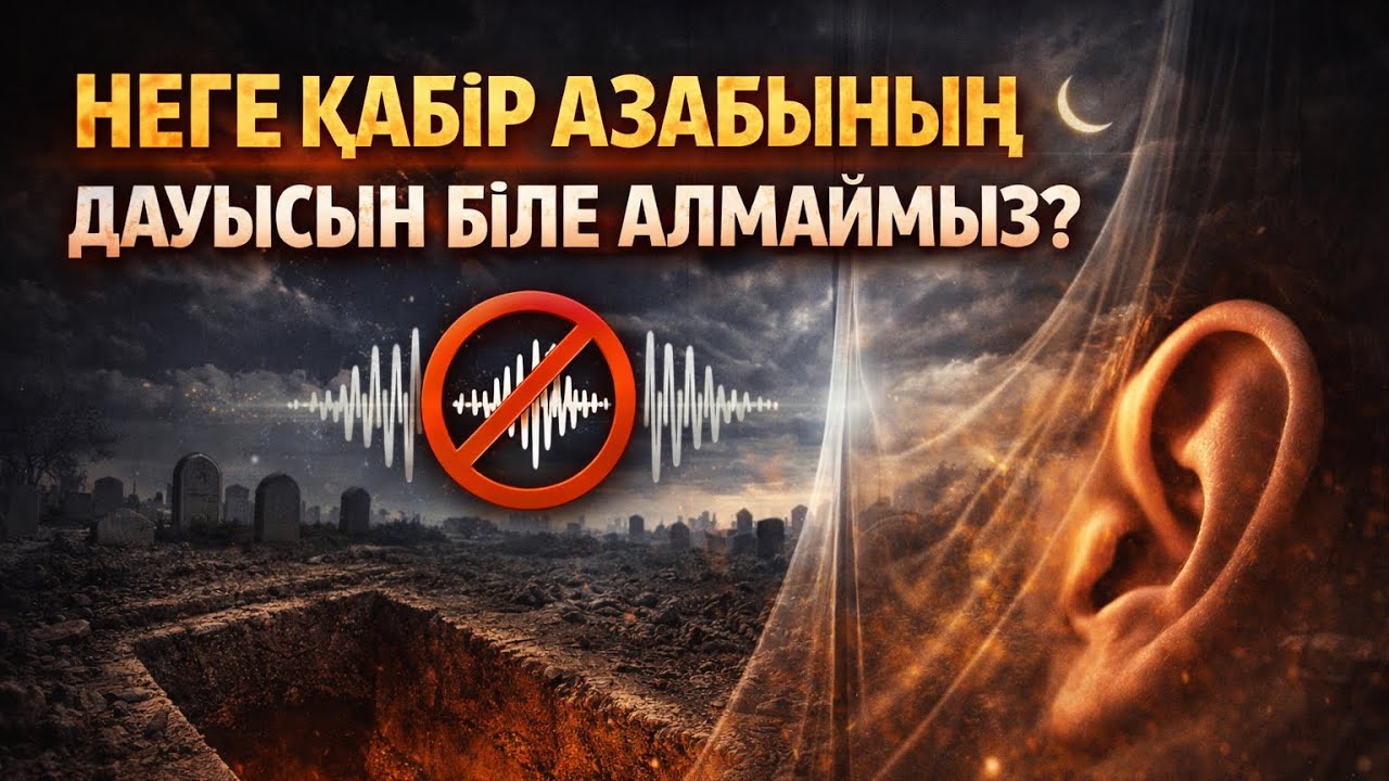 ҚАБІР АЗАБЫНЫҢ ДАУЫСЫН ЕСІТЕ АЛМАЙМЫЗ, СЕБЕБІ... | НҰРАЛЫ БАҚЫТҰЛЫ