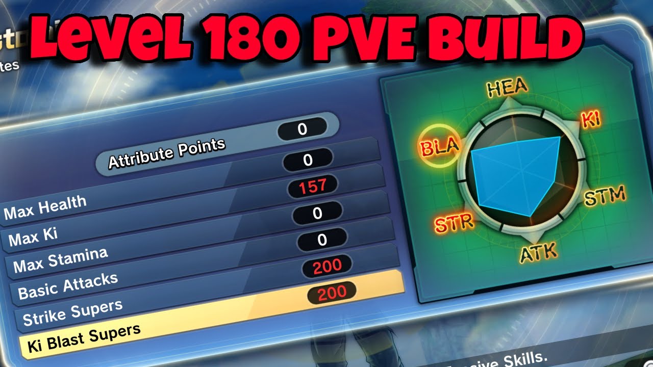 My Level 180 PVE Build is BROKEN New DragonBall Xenoverse 2 Update