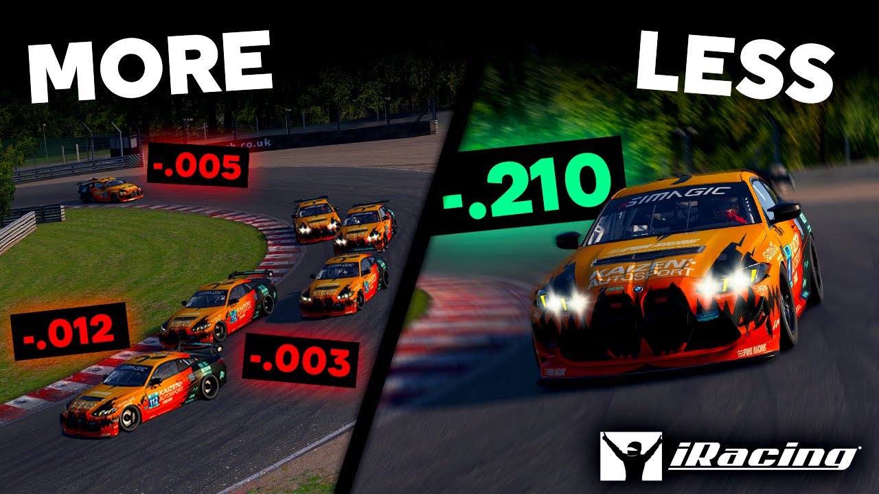 Я изменил способ тренировок в iRacing... и это сработало