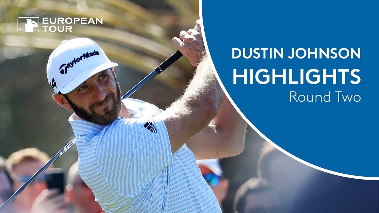 Dustin Johnson Highlights | Round 2 | 2018 Abu Dhabi HSBC Golf Championship