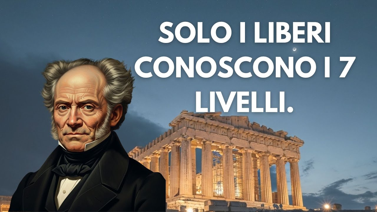 Solo i veri liberi conoscono questi 7 livelli: tu lo sai? | Schopenhauer
