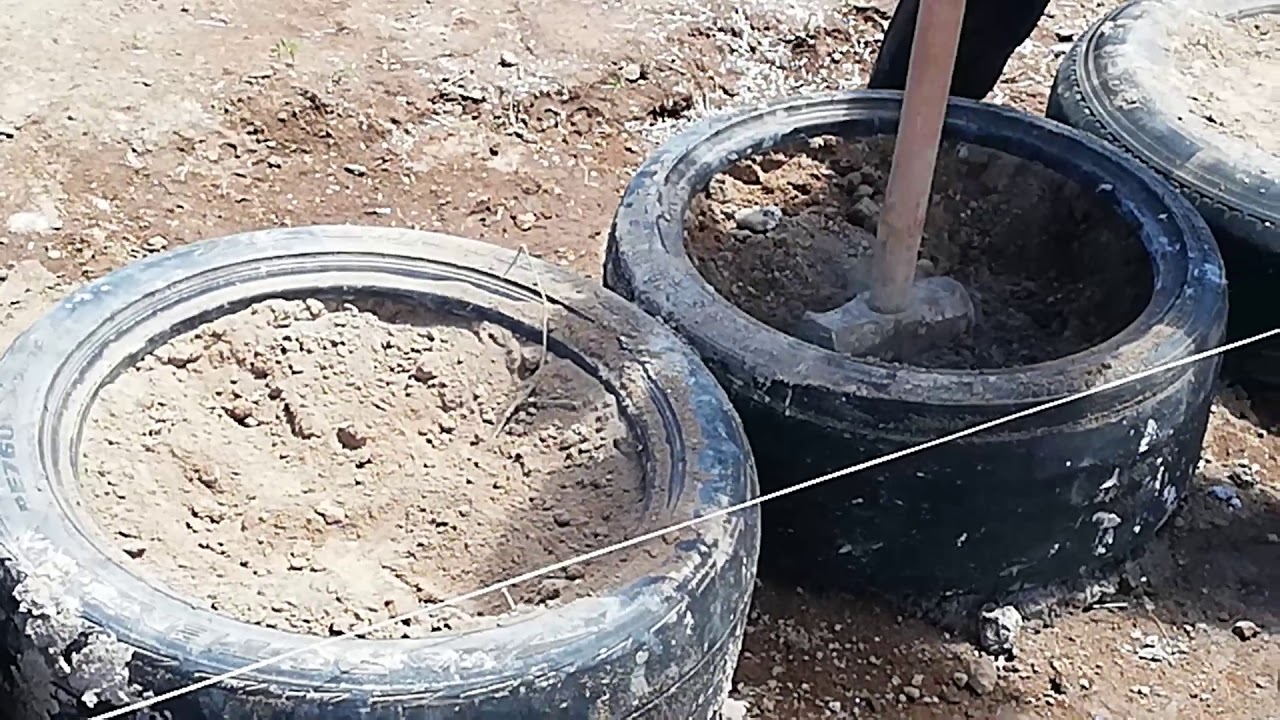 Como construir casa con neumáticos y sacos de tierra(superadobe)...