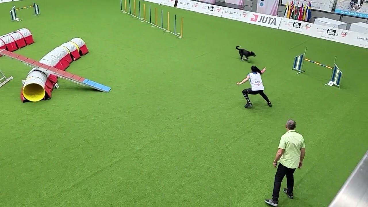 2nd place SAY Tereza Kralova CZE Agility Large Individual FCI AWC 2022