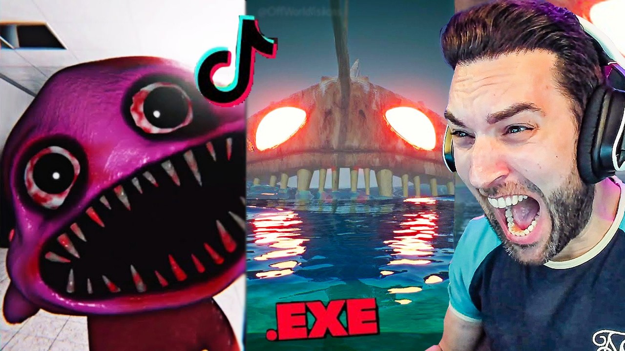REACCIONANDO a TIKTOK.EXE 😱 TIKTOKS de TERROR Que Te HARÁ Tener Pesadillas !! "Lights Are Off"