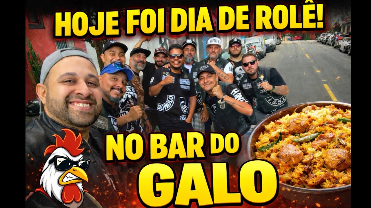 Resenha com a Família Insanos e Moto Clube Hank’s no Bar do Galo .