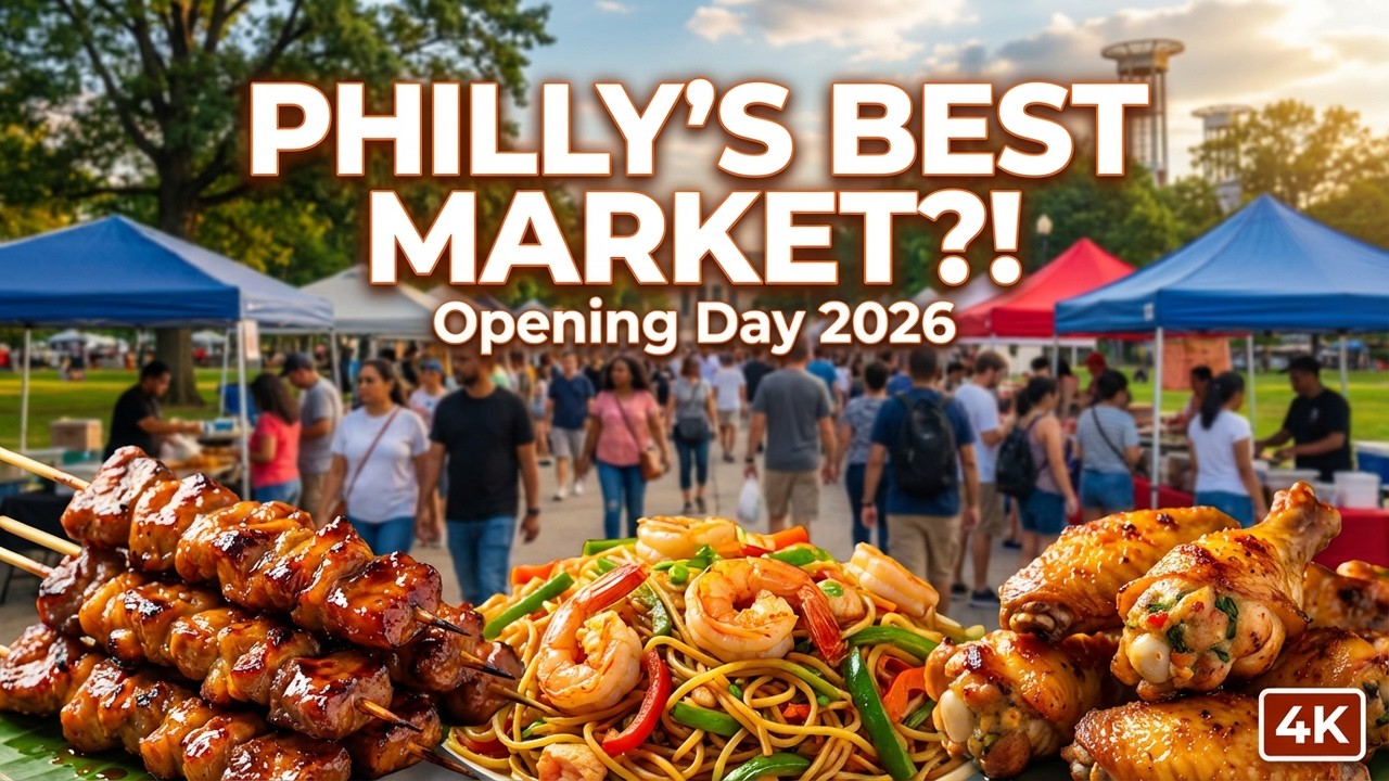 Philadelphia Southeast Asian Market Opening Day 4K