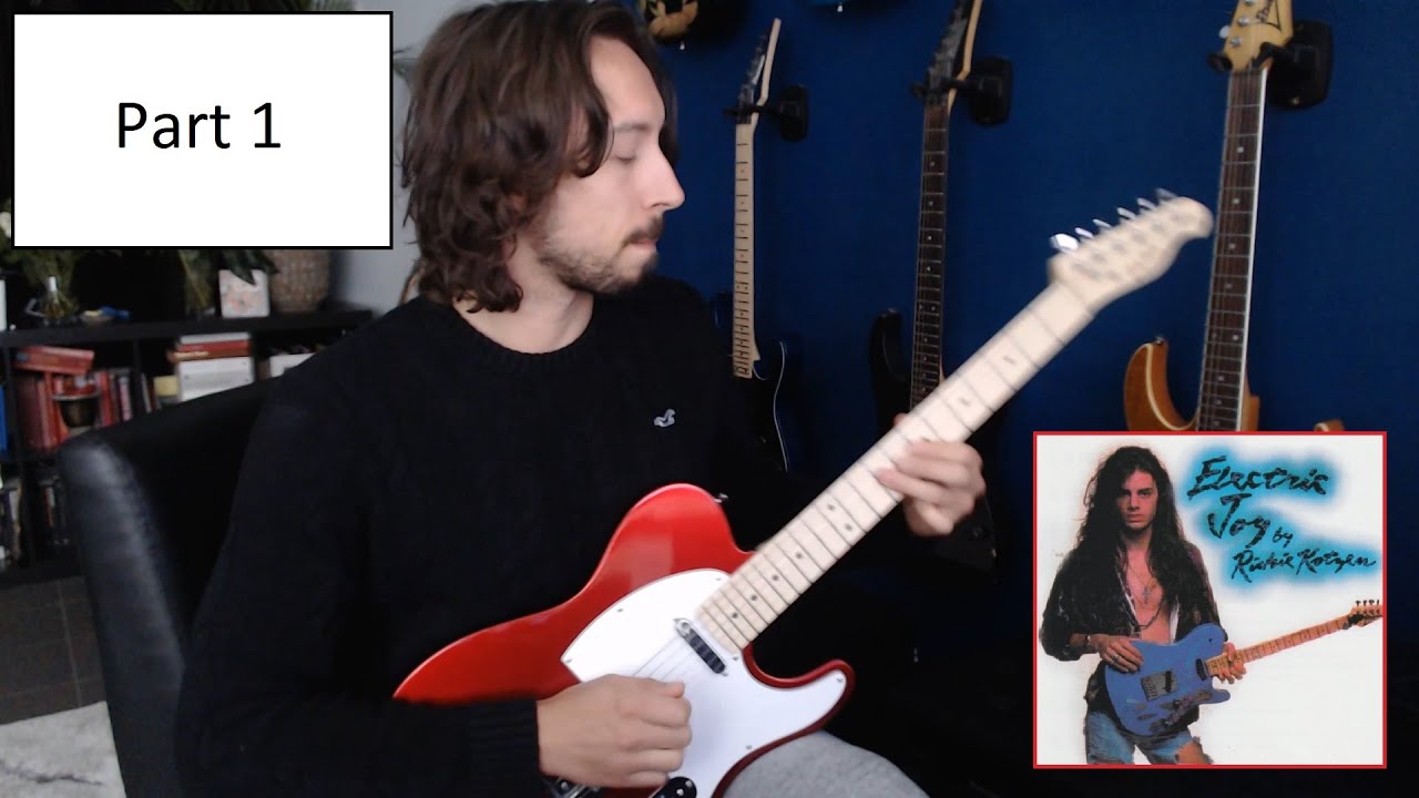 (Part 1) Richie Kotzen - Slow Blues FULL LESSON.