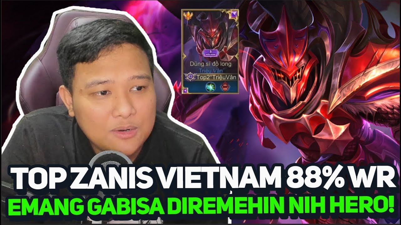 TOP 1 ZANIS WINRATE 88% DI GRANDCONQUERROR VIETNAM!! SIAPA YANG BILANG ZANIS GA GUNA HAH??