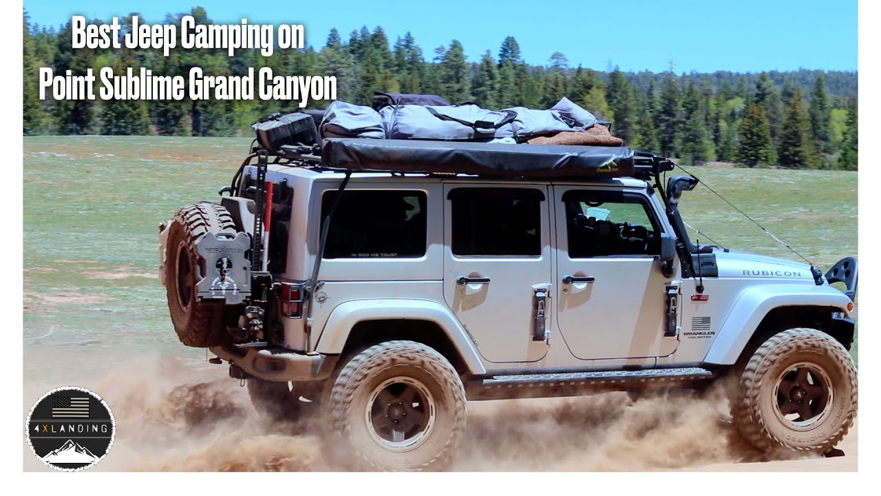 Best Jeep Camping at Point Sublime Grand Canyon National Park