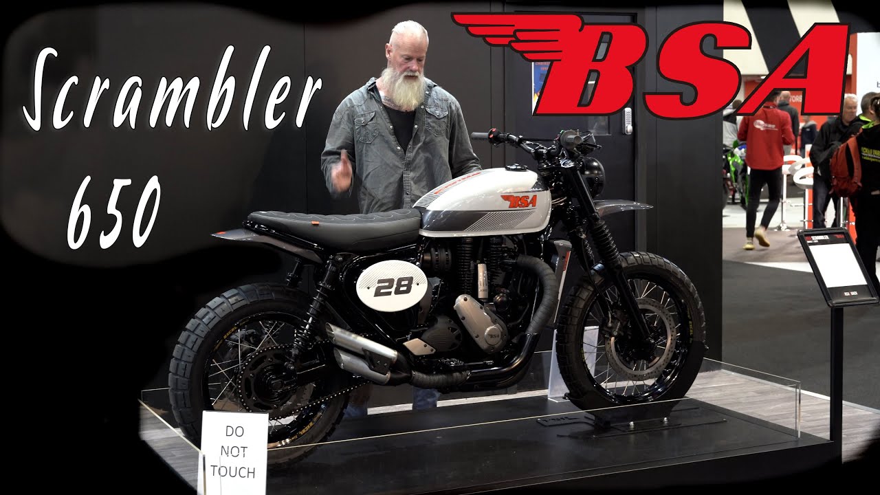 BSA Scrambler 650 & Goldstar: First Look at the Stunning Prototype!