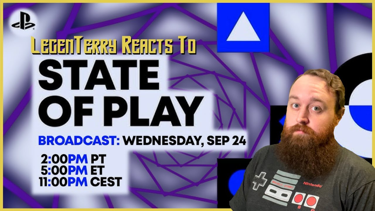 LegenTerry Reacts - Playstation State of Play September 24th, 2025