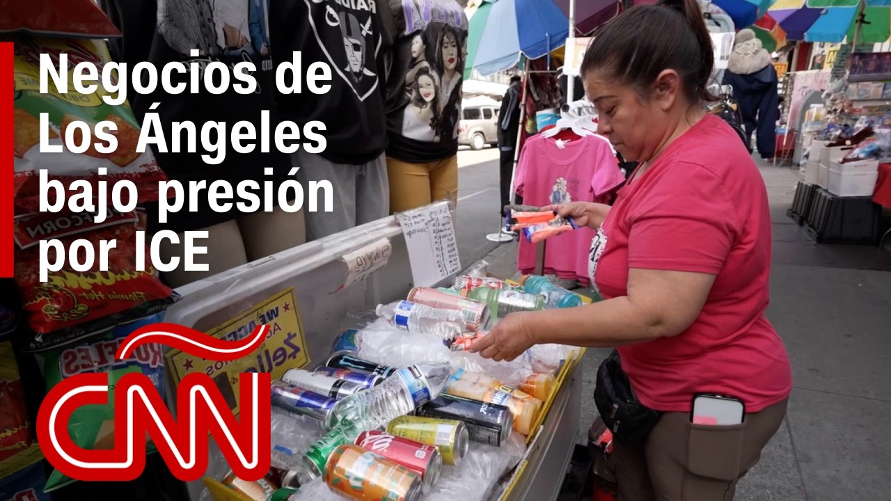 “Perdí todo”: comerciantes en Los Ángeles denuncian crisis tras operativos de ICE