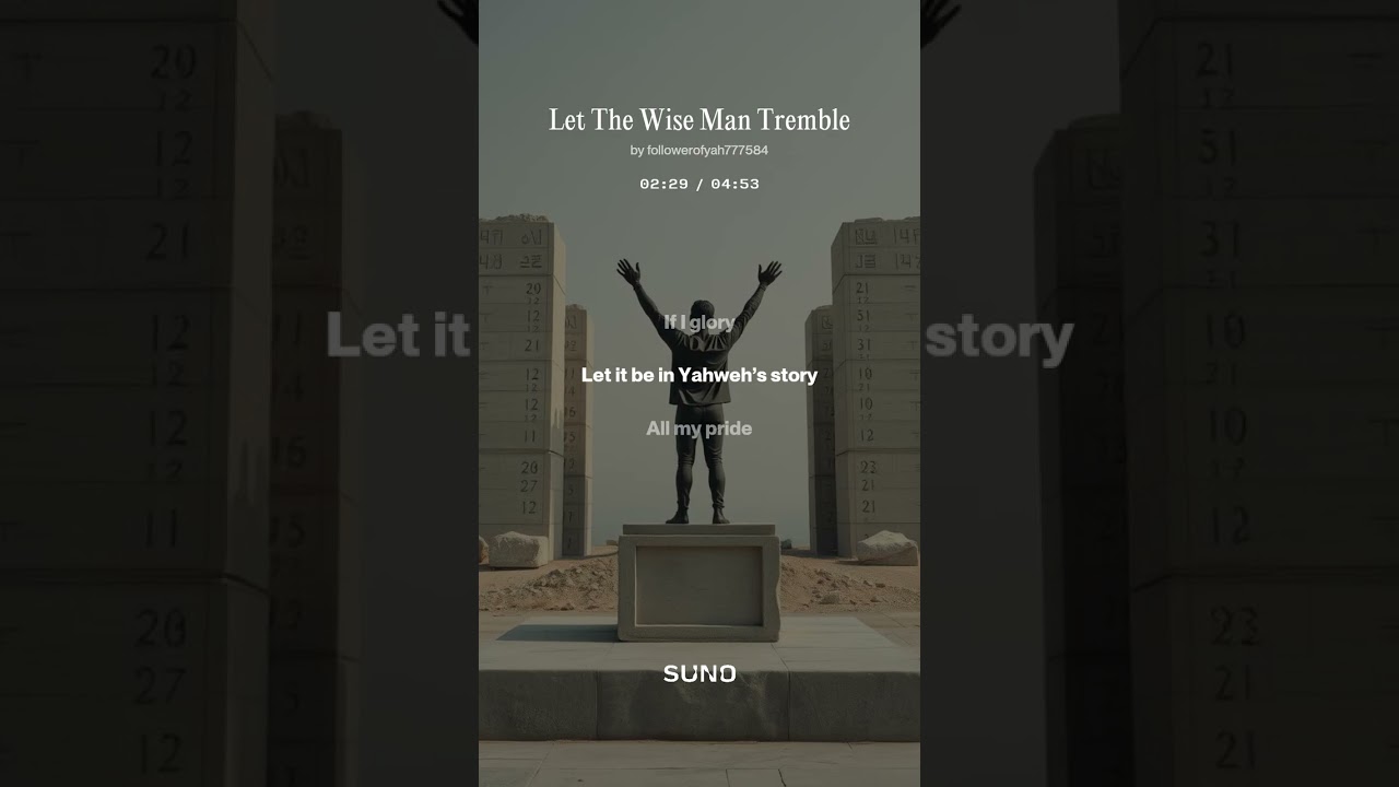 Let The Wise Man Tremble