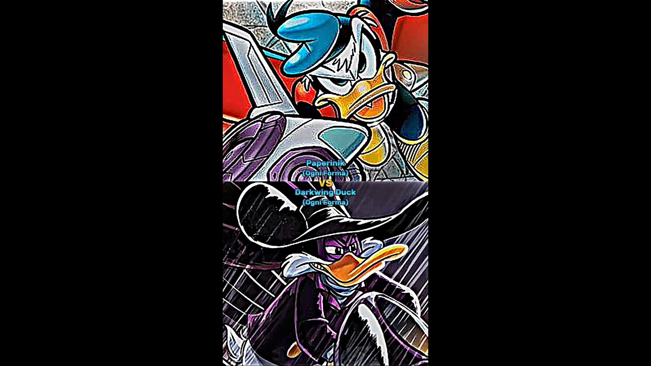 Paperinik VS Darkwing Duck (Ogni Forma)