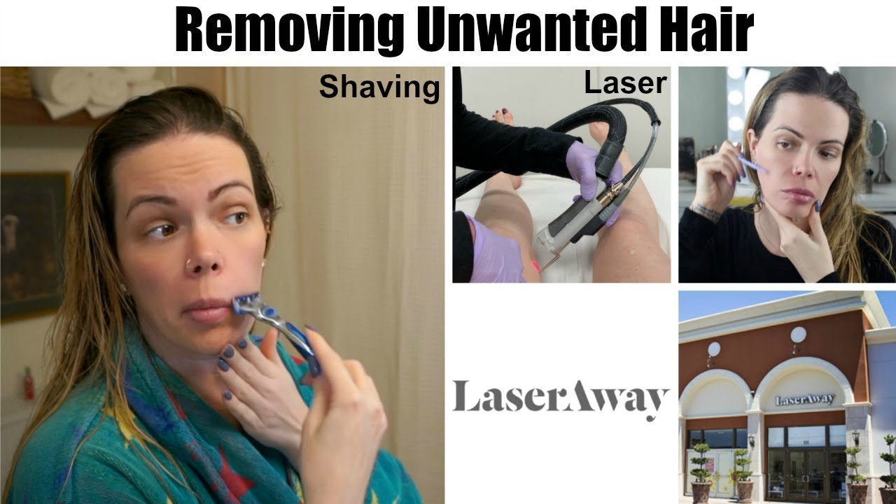 LaserAway Laser Hair Removal | Dermaplaning | Shaving My Face